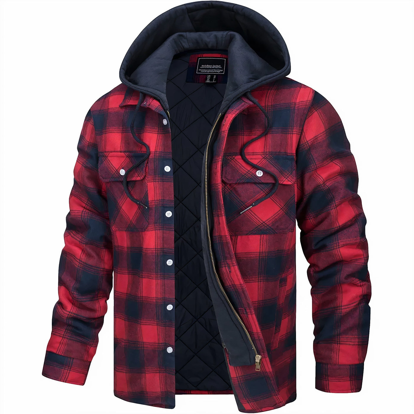 LUCAS® | Checkered Lumberjack Jacket